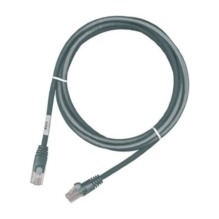 Патч-корд 0.5м, UTP, cat.5e, LSZH, gray Molex (PCD-01000-0E)