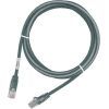 Патч-корд 0.5м, UTP, cat.5e, LSZH, gray Molex (PCD-01000-0E)