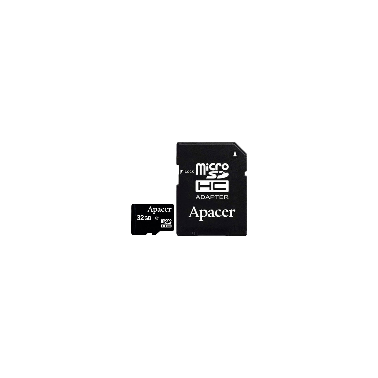 Карта пам'яті Apacer 32GB microSDHC Class10 w/ 1 Adapter RP (AP32GMCSH10-R)