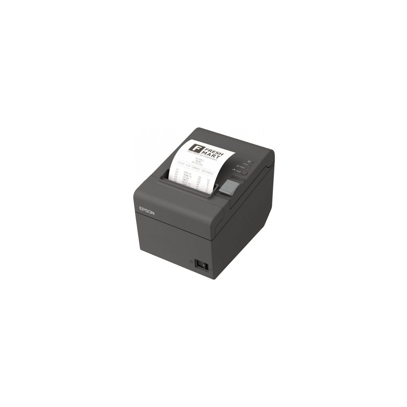 Принтер чеків Epson TM-T20II Ethernet/USB I/F (Dark Grey)+PS (C31CD52003)