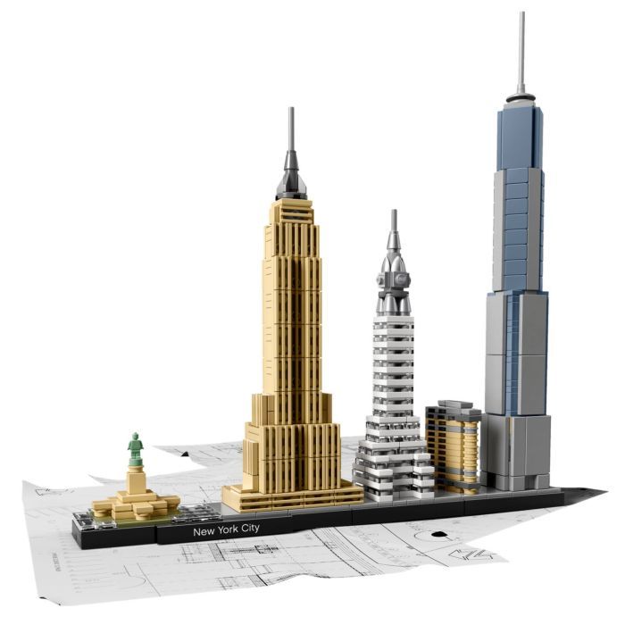 Конструктор LEGO Architecture Нью-Йорк (21028) изображение 2
