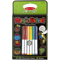 Набор для творчества Melissa&Doug Магическая бархатная раскраска Мульти-забавки (MD5398)