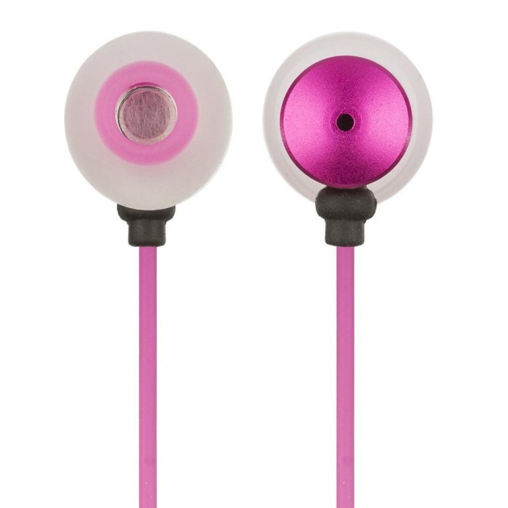 Наушники KitSound KS Ace In-Ear Headphones with mic Pink (KSACEMPI) изображение 2
