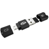 USB флеш накопитель Team 128GB M141 Black USB 2.0 OTG (TUSDX128GUHS36) изображение 4