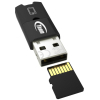 USB флеш накопитель Team 128GB M141 Black USB 2.0 OTG (TUSDX128GUHS36) изображение 6