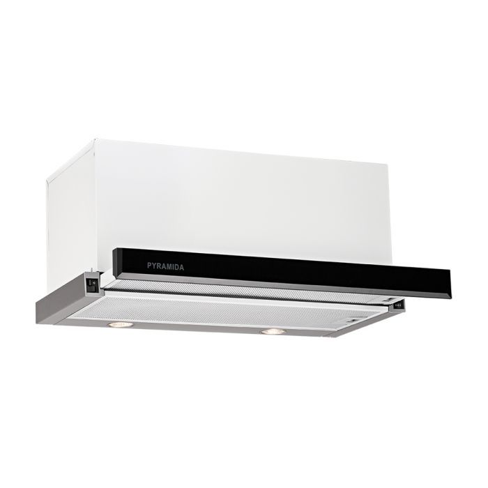 Витяжка кухонна Pyramida TL 60 (1100) FG IX BL зображення 2