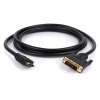 Кабель мультимедийный HDMI to DVI 24+1 1.8m Vinga (HDMIDVI01-1.8) изображение 2