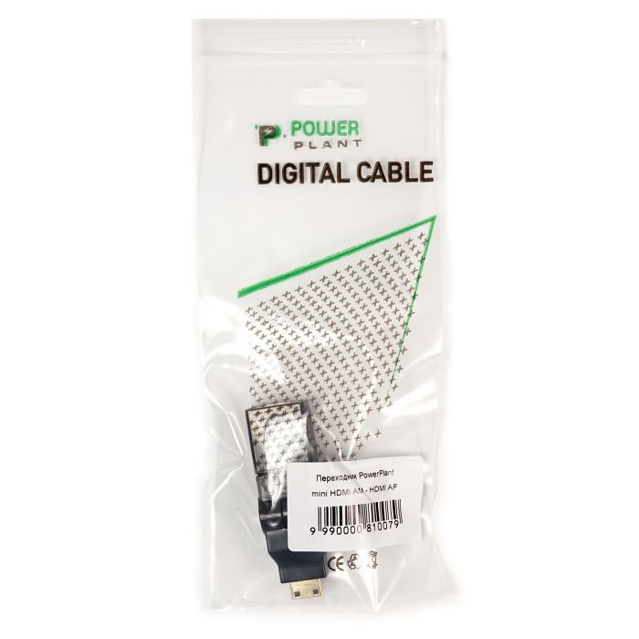 Переходник mini HDMI AM to HDMI AF PowerPlant (KD00AS1300) изображение 5