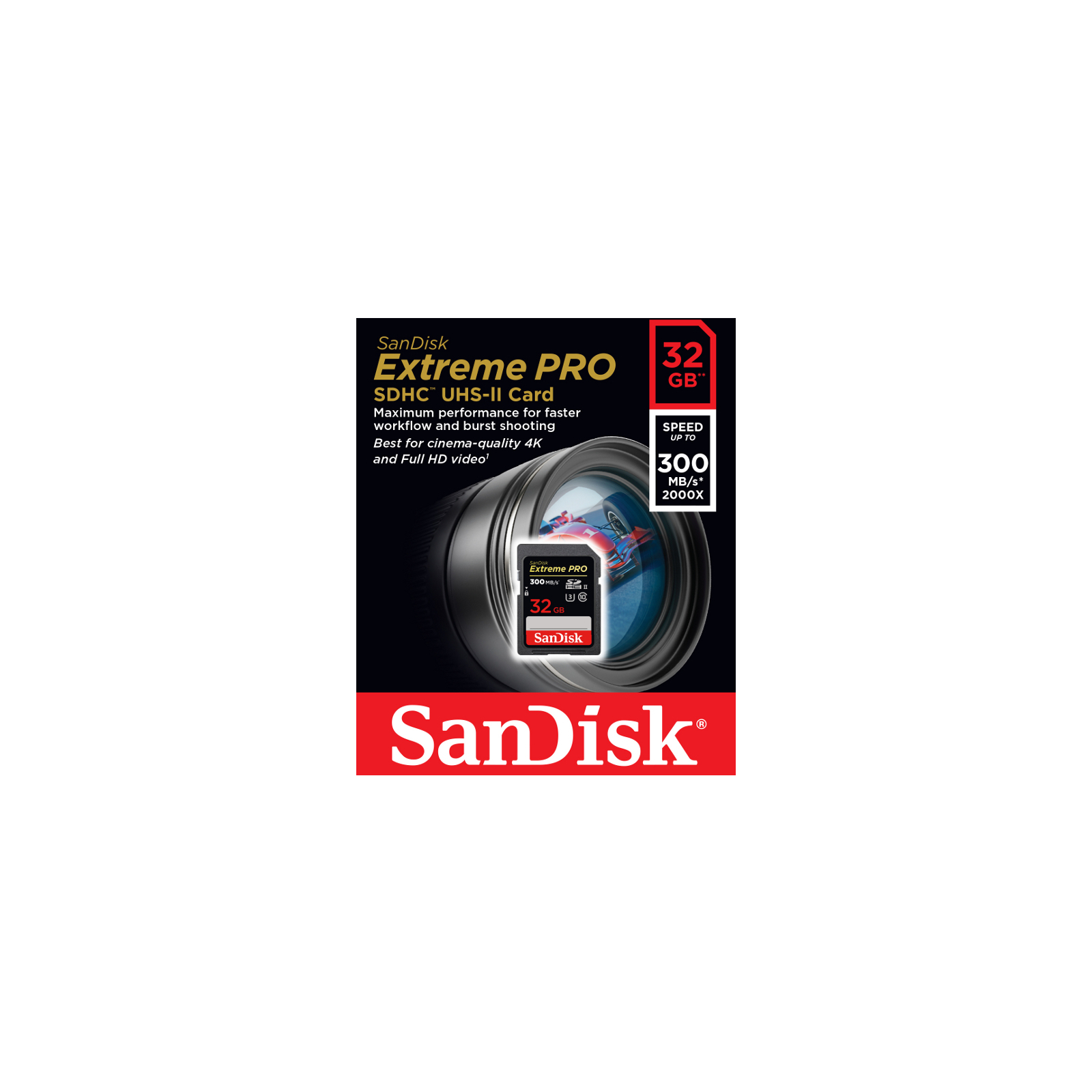 Карта памяти SanDisk 32GB SDHC class 10 UHS-I U3 (SDSDXPK-032G-GN4IN) изображение 3