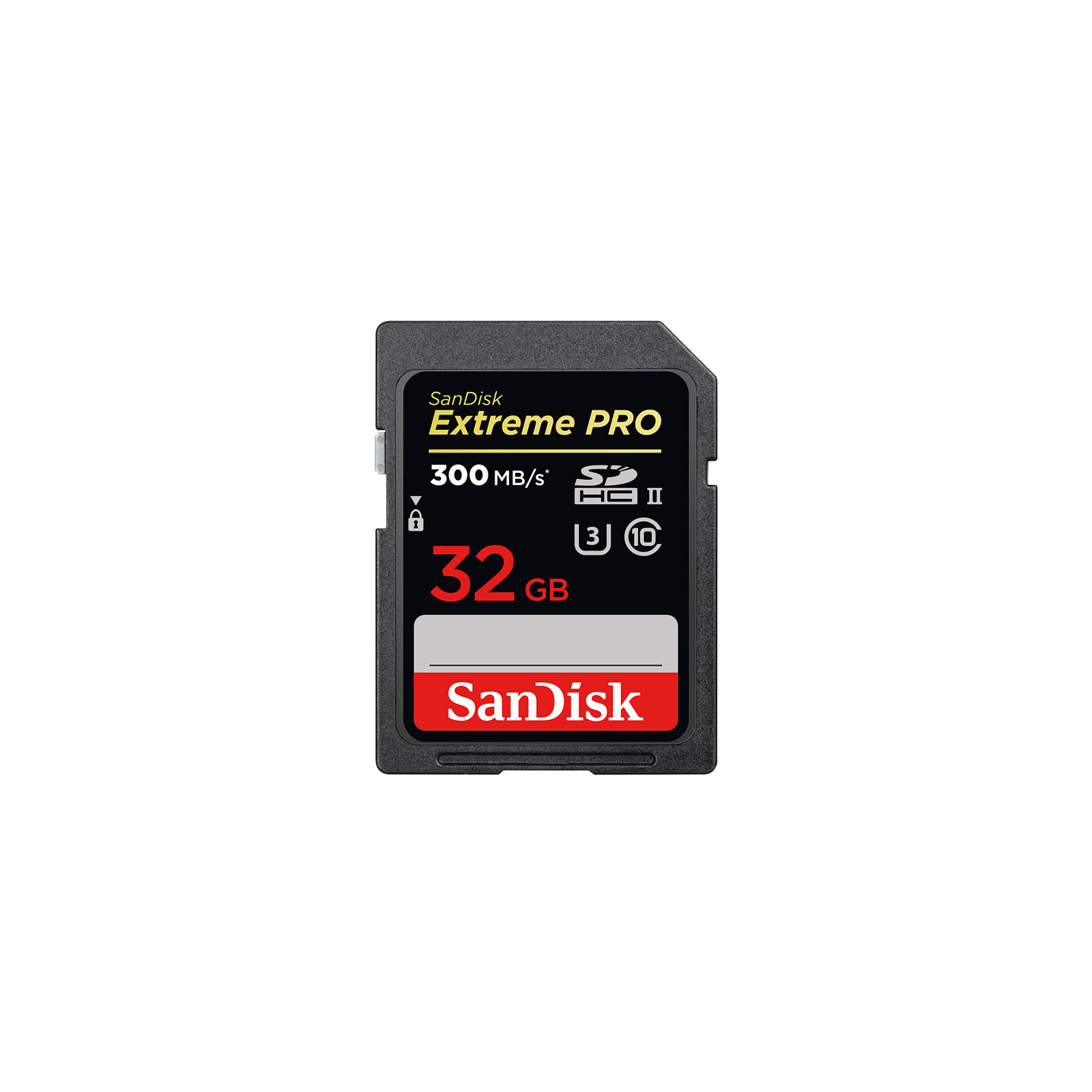 Карта пам'яті SanDisk 32GB SDHC class 10 UHS-I U3 (SDSDXPK-032G-GN4IN)