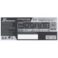 Блок живлення Seasonic 650W PRIME Titanium (SSR-650TD) зображення 5