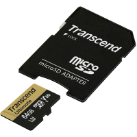 Карта памяти Transcend 64GB microSDXC class 10 UHS-I U3 MLC (TS64GUSDU3M) изображение 3