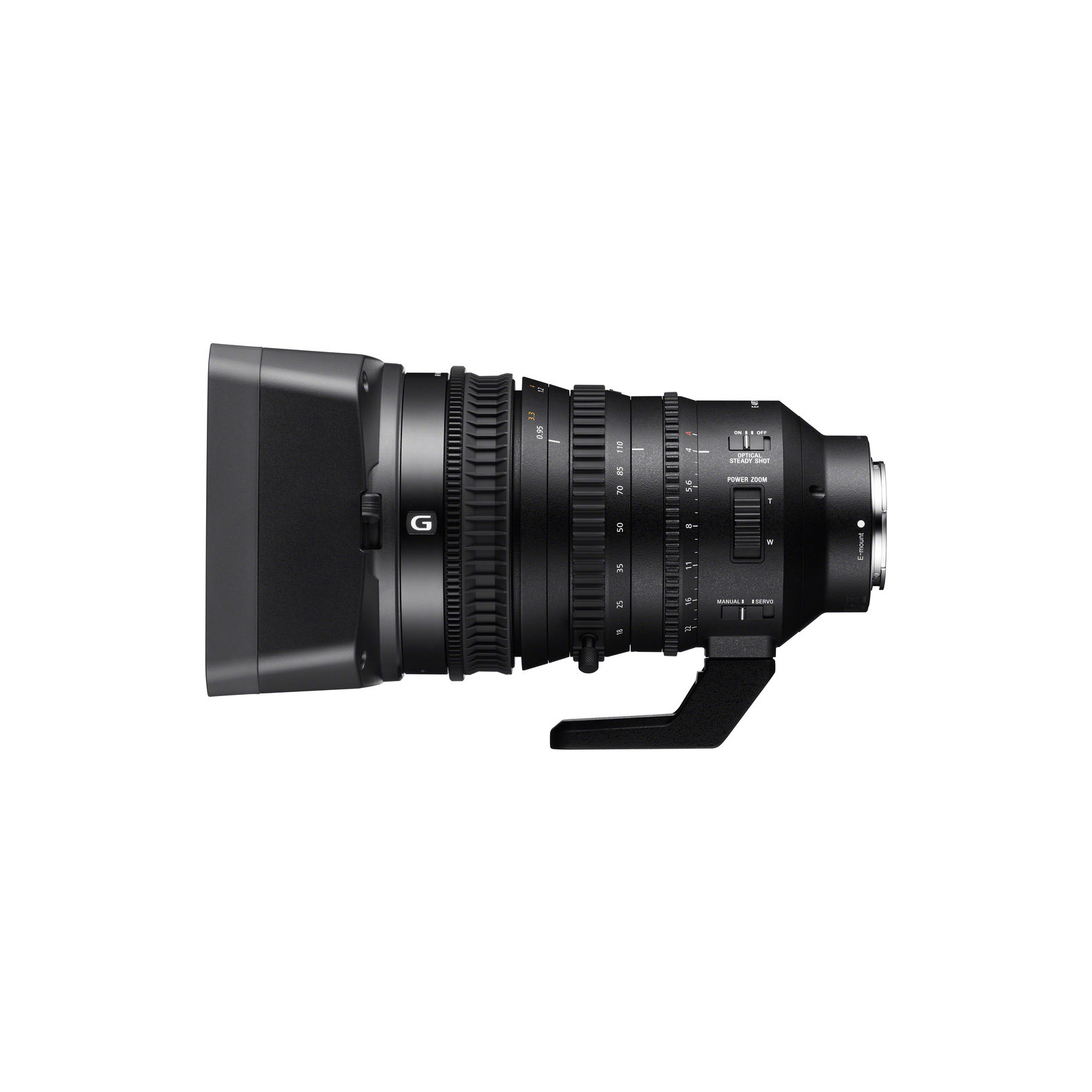 Об'єктив Sony 18-110mm, f/4.0 G Power Zoom (E-mount) (SELP18110G.SYX) зображення 4