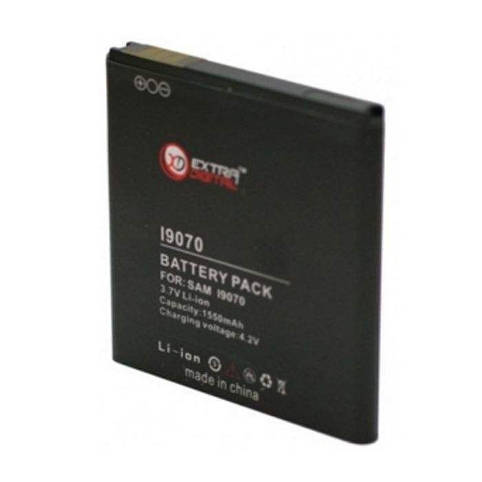 Аккумуляторная батарея Extradigital Samsung GT-i9070 Galaxy S Advance (1550 mAh) (BMS6306) изображение 2
