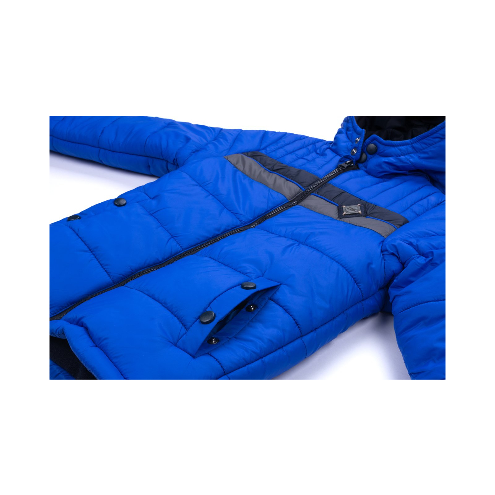 Куртка Verscon з темною смугою (3352-128B-blue) зображення 3