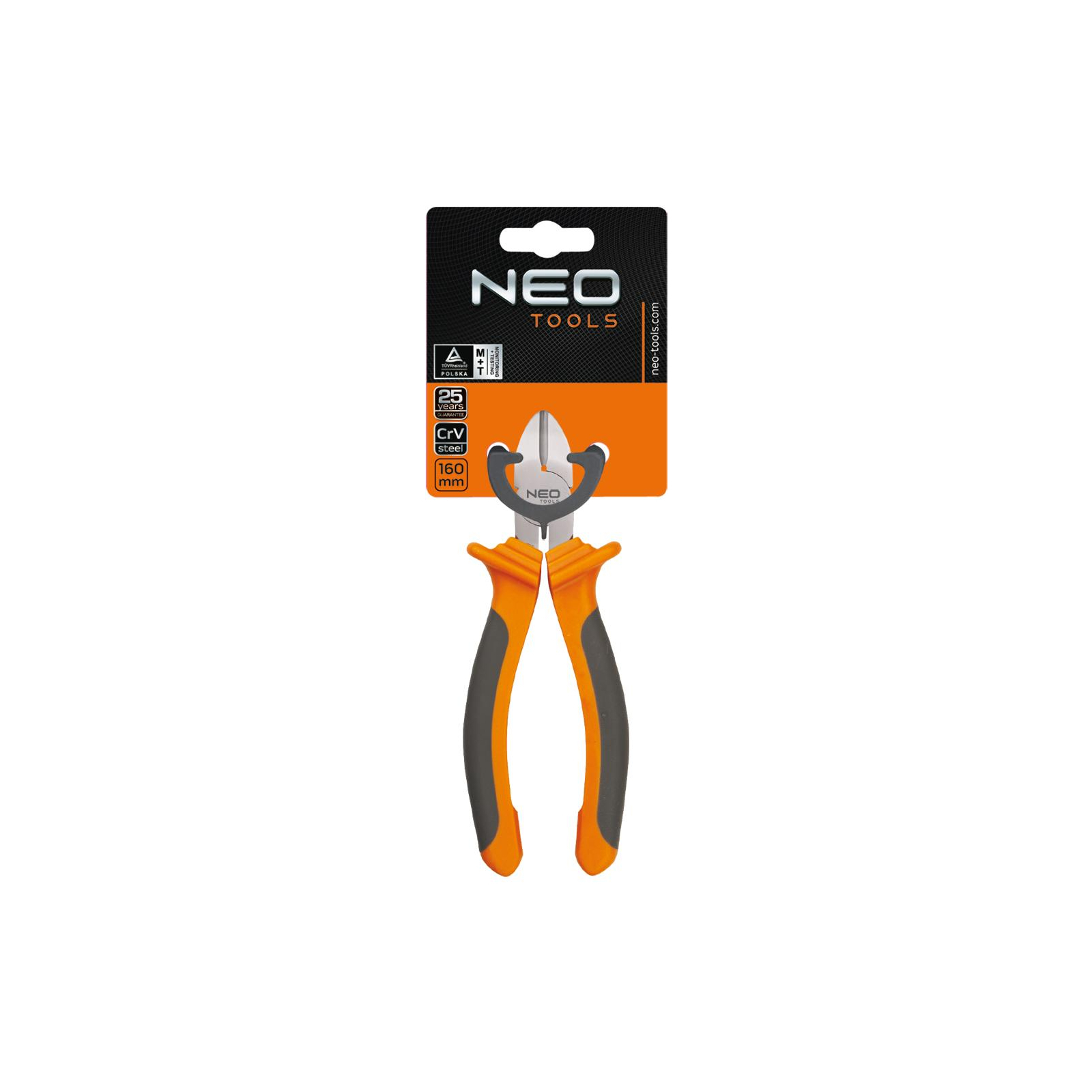 Кусачки Neo Tools бічні, 160 мм (01-017) зображення 2