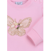 Кофта Breeze с кружевной бабочкой (10086-86G-pink) изображение 4