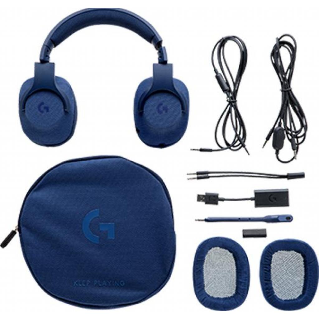 Навушники Logitech G433 7.1 Surround Gaming Headset CamoBlue (981-000688) зображення 4
