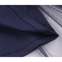Платье детское Breeze с кружевным лифом и ассиметричной юбкой (11027-116G-blue) изображение 6