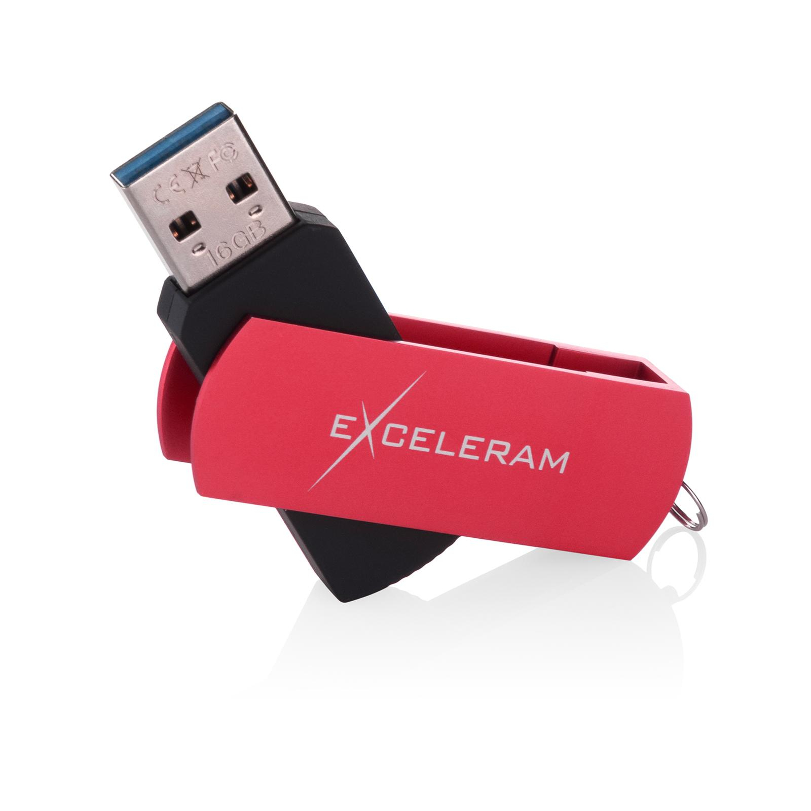 USB флеш накопичувач eXceleram 16GB P2 Series Red/Black USB 3.1 Gen 1 (EXP2U3REB16) зображення 3