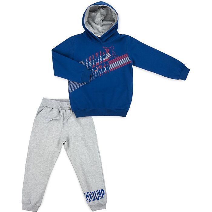 Набор детской одежды Breeze "Jump higher" (11322-128B-blue)