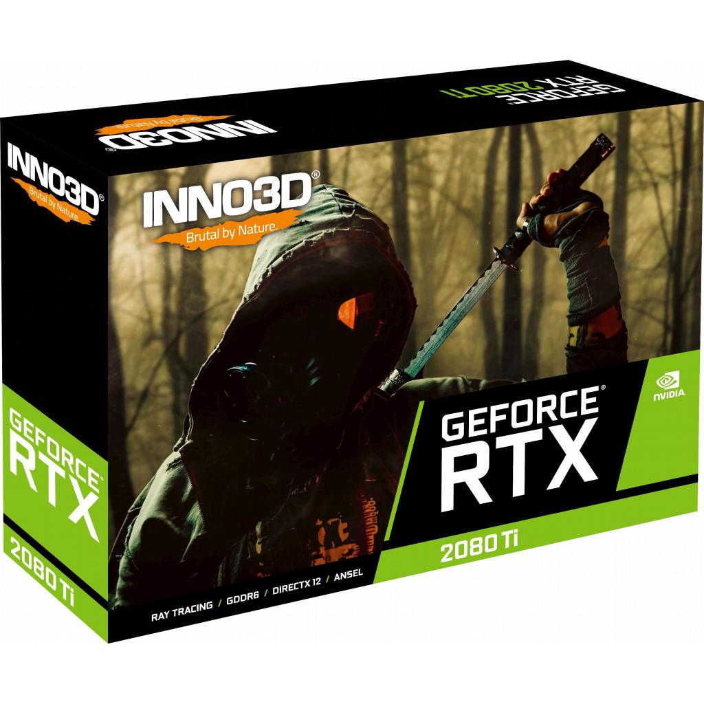Видеокарта Inno3D GeForce RTX2080 Ti 11Gb GAMING OC X3 (N208T3-11D6X-1150VA24) изображение 7