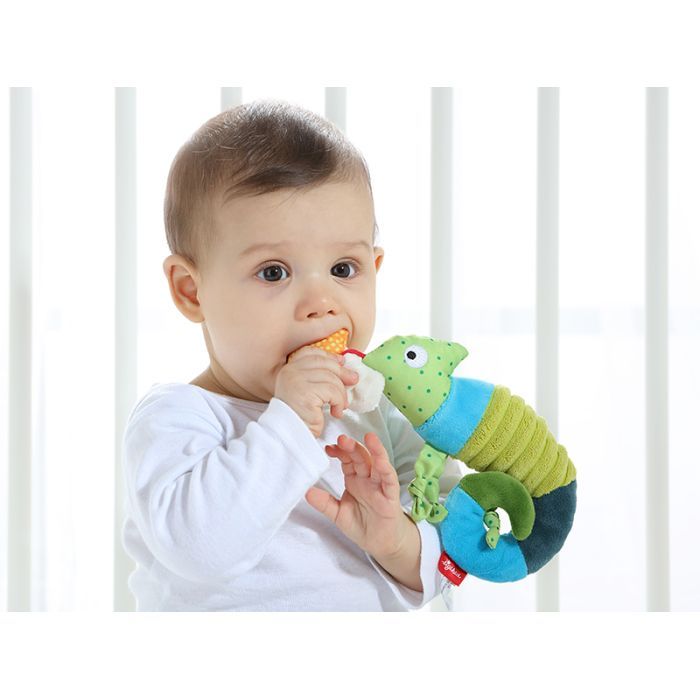 Игрушка-подвеска Sigikid Хамелеон 27 см (41056SK) изображение 5