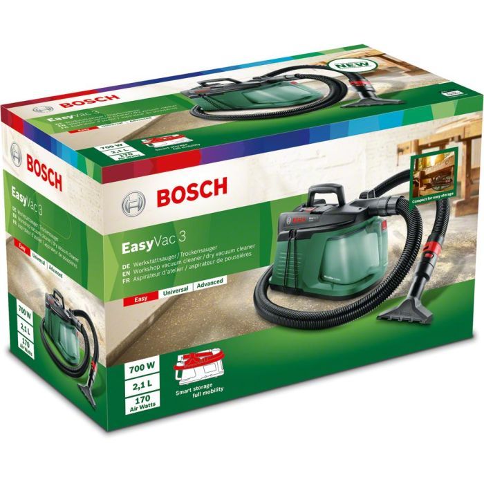 Пылесос строительный Bosch EasyVac 3 (0.603.3D1.000) изображение 3
