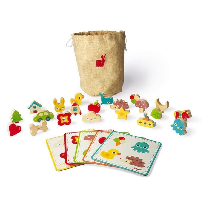Настольная игра Janod Лото. Изучаем формы (J05318) изображение 3
