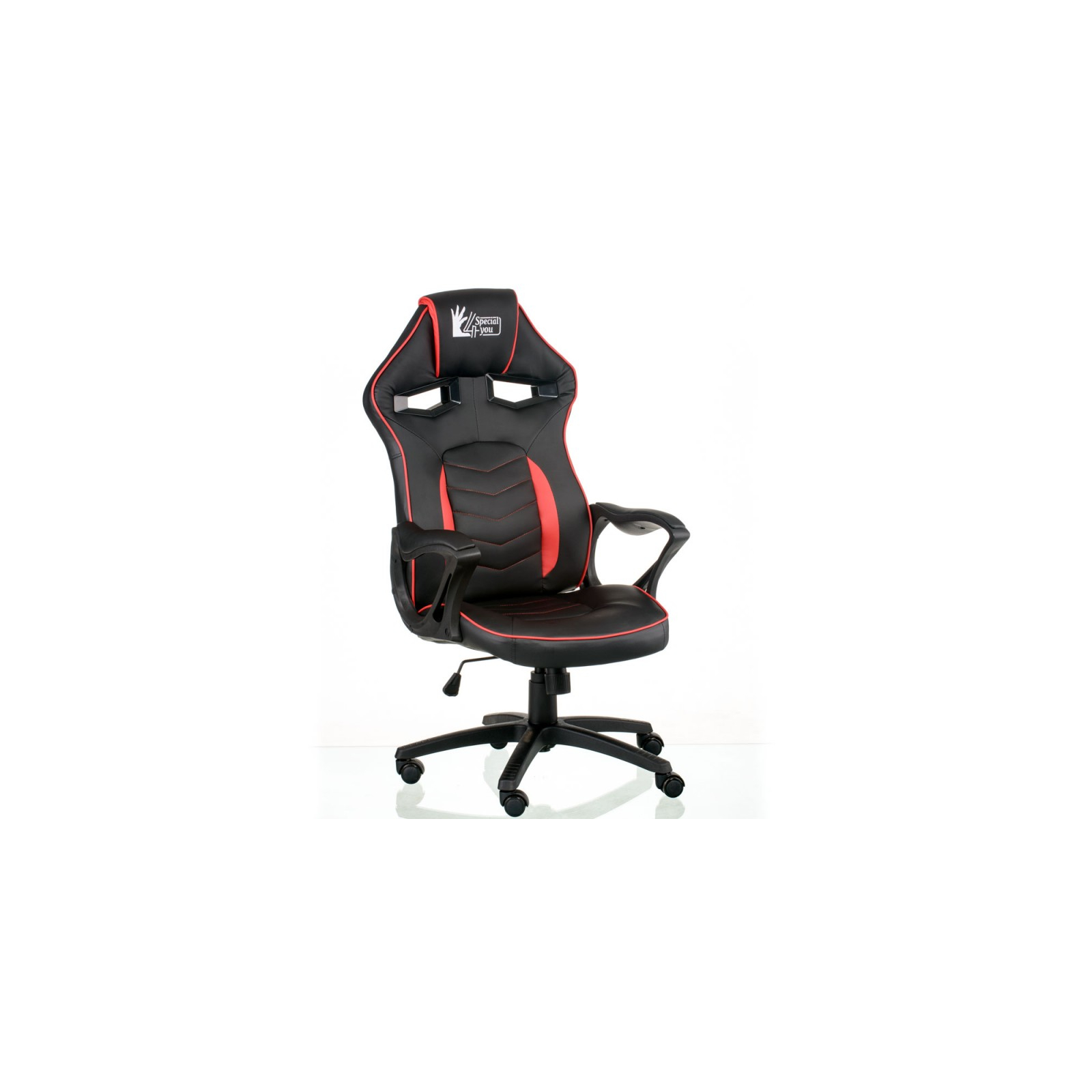 Кресло игровое Special4You Nitro black/red (000003681) изображение 3