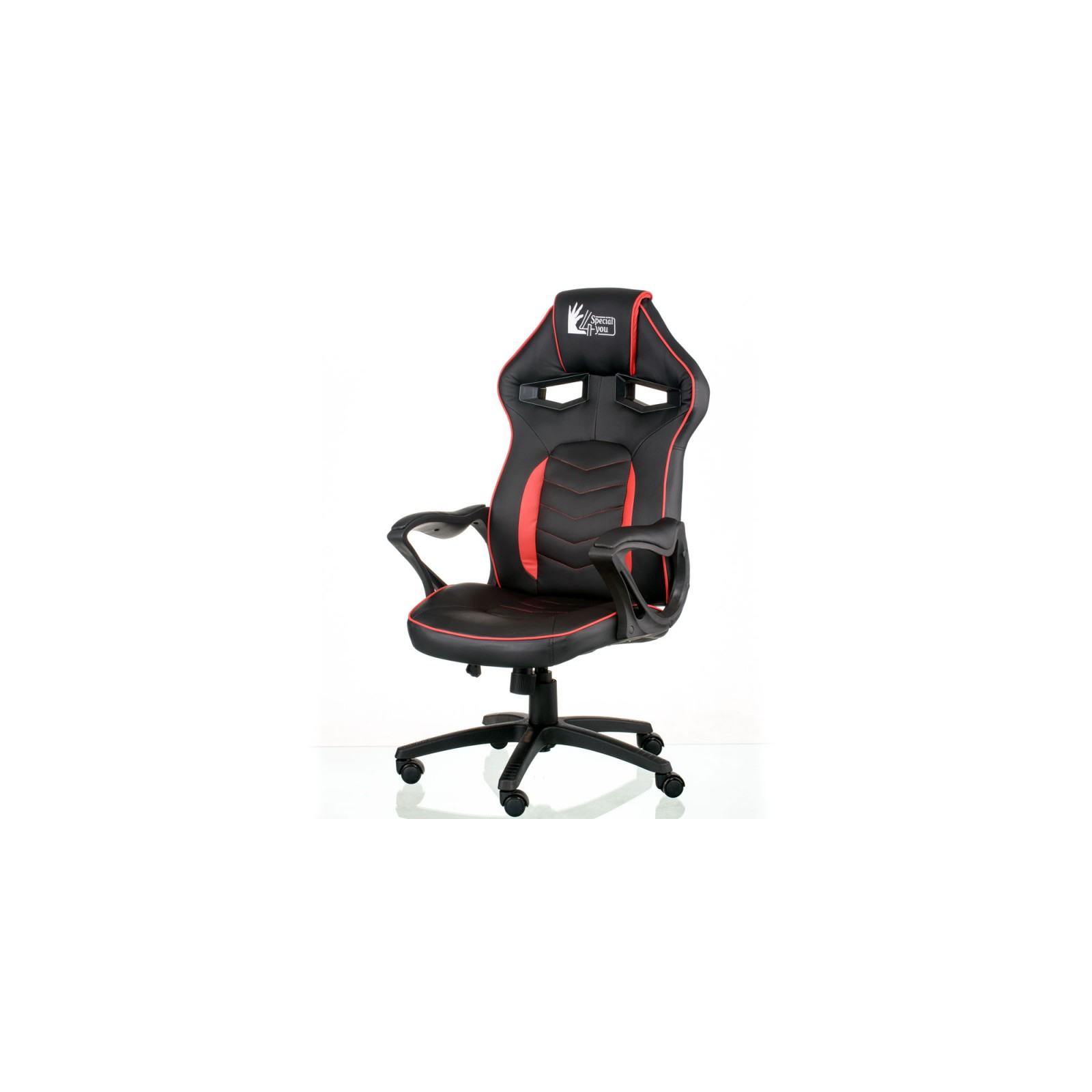 Крісло ігрове Special4You Nitro black/red (000003681)