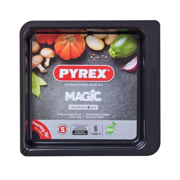 Форма для выпечки Pyrex Magic 24 х 24 см квадратная (MG24SR6)