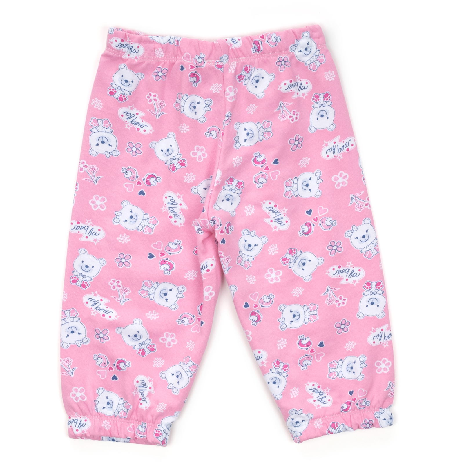 Пижама Breeze с мишками (8382-80G-pink) изображение 6