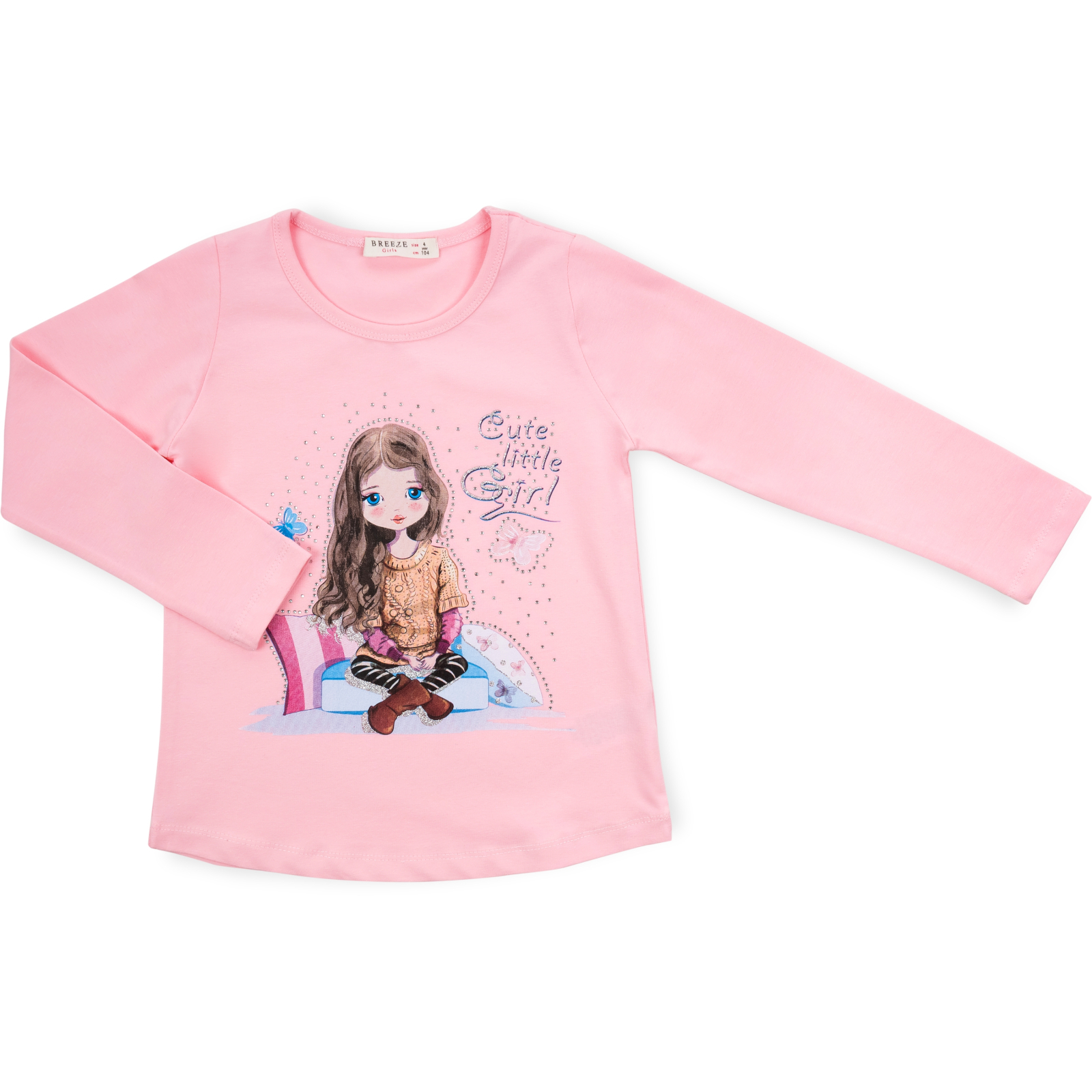 Набір дитячого одягу Breeze "CUTE LITTLE GIRL" (13881-110G-pink) зображення 2