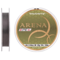 Фото - Леска и шнуры Favorite Шнур  Arena PE 100m  #0.4/0.104mm 8lb/3.5kg (1693.10. (silver gray)