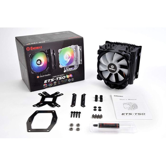 Кулер для процессора Enermax ETS-T50 AXE ARGB White (ETS-T50A-W-ARGB) изображение 6