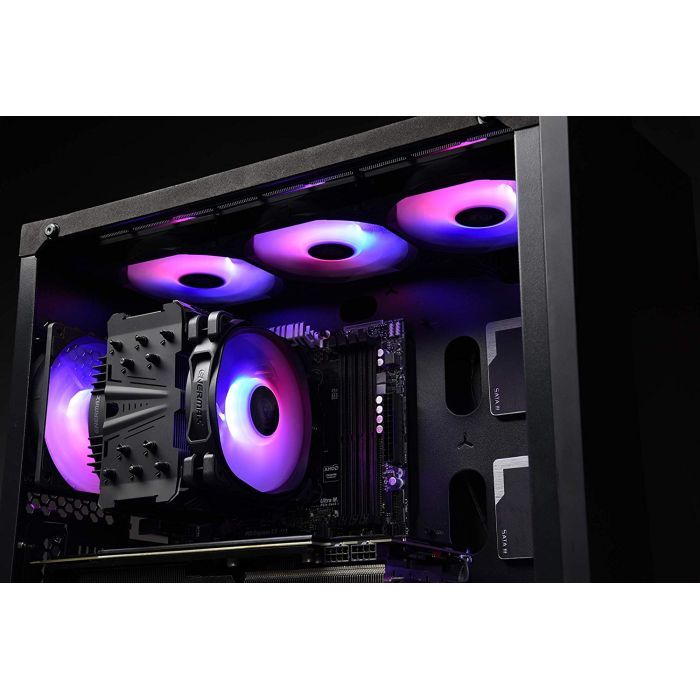 Кулер для процессора Enermax ETS-T50 AXE ARGB White (ETS-T50A-W-ARGB) изображение 7