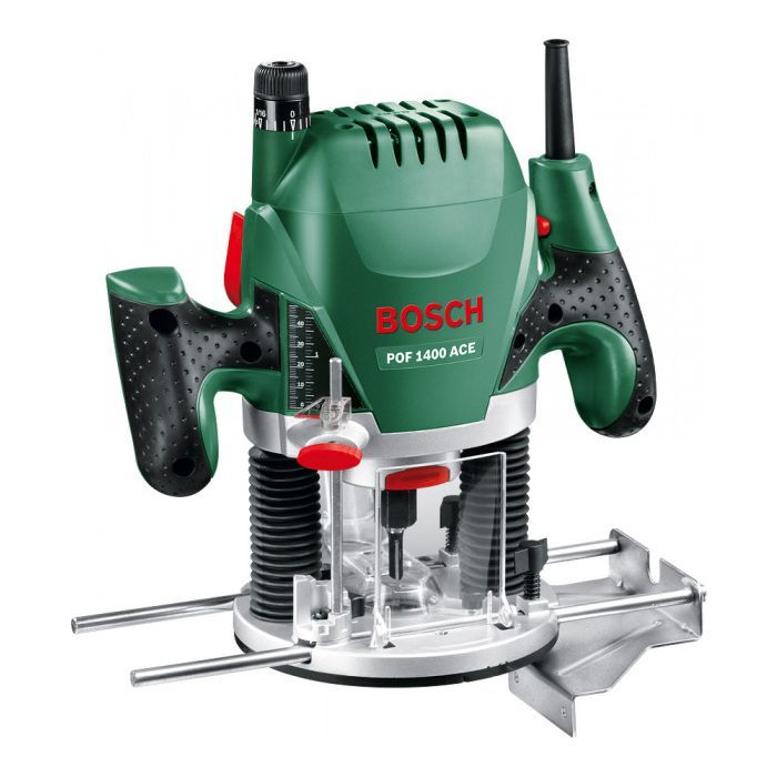 Фрезер Bosch вертикально-фрезерна машина Bosch POF 1400 ACE + набор 6 фре (0.603.26C.801)