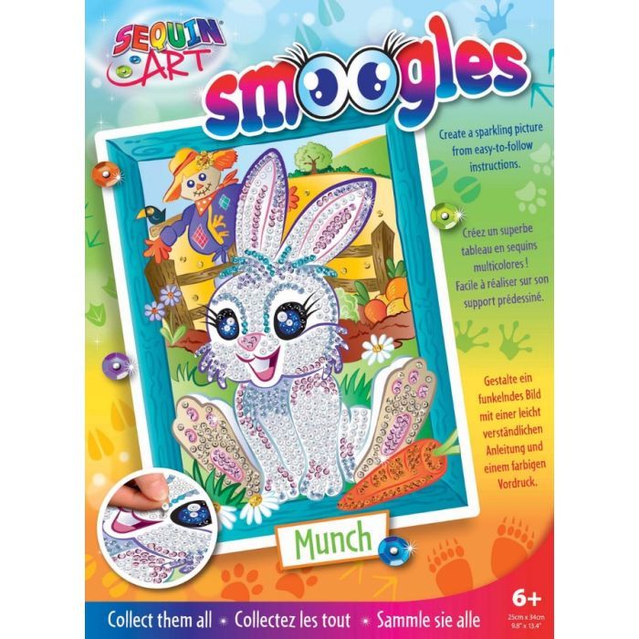 Набор для творчества Sequin Art SMOOGLES Зайчик (SA1814)