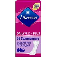 Ежедневные прокладки Libresse Daily Fresh Normal, 26 шт (7322540891249)