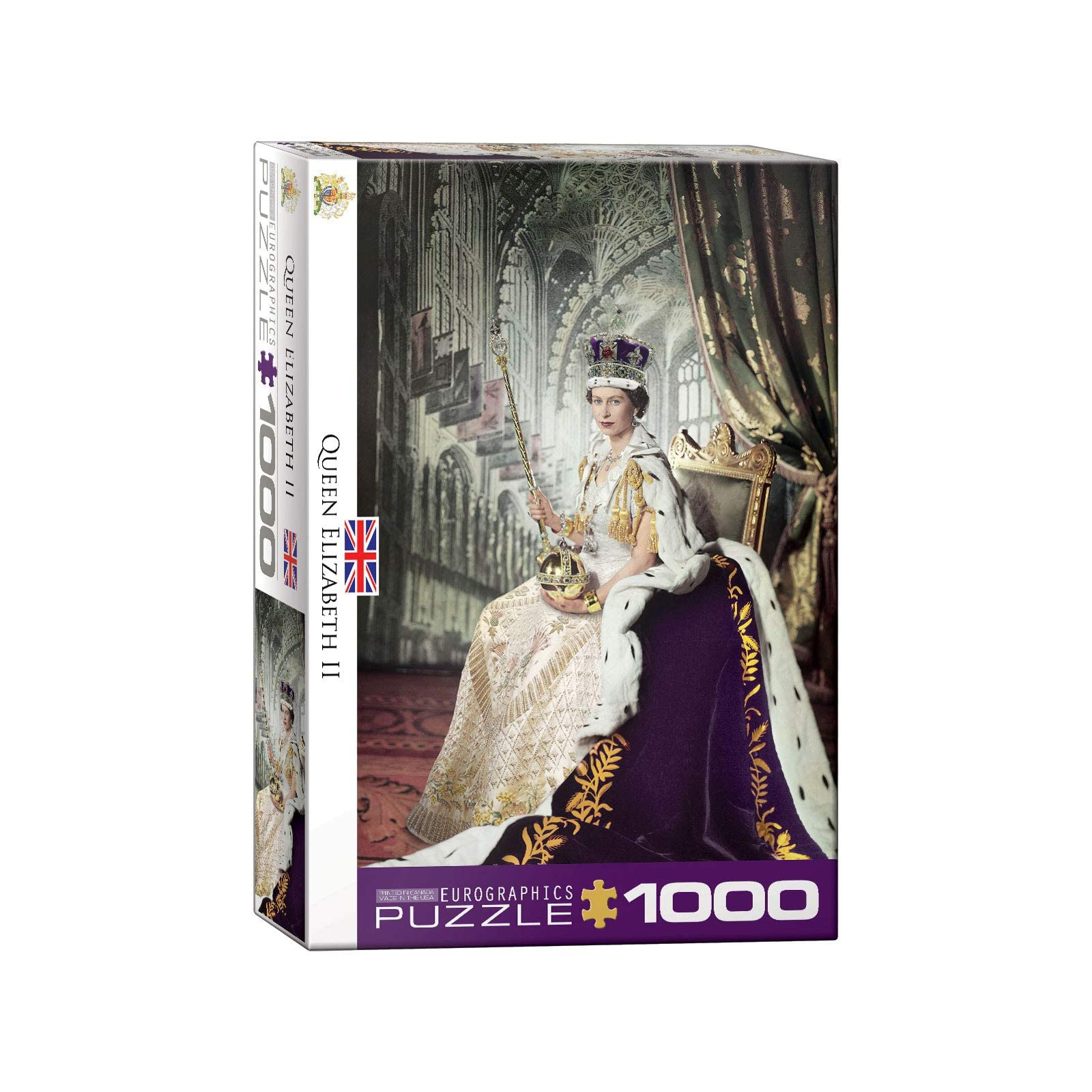 Пазл Eurographics Королева Елизавета II, 1000 элементов (6000-0919)