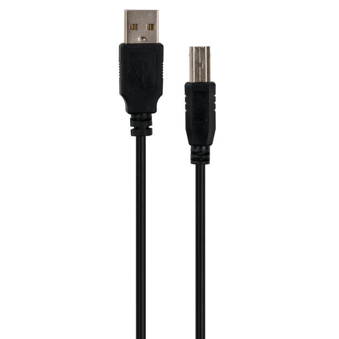 Кабель для принтера USB 2.0 AM/BM 3.0 m Vinga (VCPDCAMBM3.0BK) изображение 3