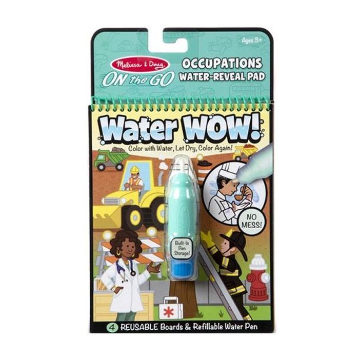 Набор для творчества Melissa&Doug Волшебная водная раскраска Профессии (MD30180)