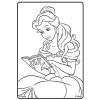 Набір для творчості Crayola Disney Princess розмальовка та крейда (04-0438) зображення 4