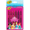 Набор для творчества Crayola Disney Princess с раскрасками и смываемыми восковыми мелками (04-0438)