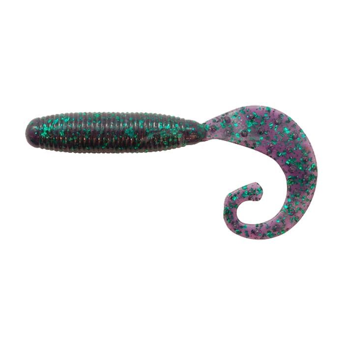 Силикон рыболовный Reins FAT G TAIL GRUB 2" 012 Junebug 20шт (1552.00.41)