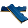 Модуль памяти для компьютера DDR4 16GB (2x8GB) 3200 MHz Blue Kudos eXceleram (EKBLUE4163222AD) изображение 3