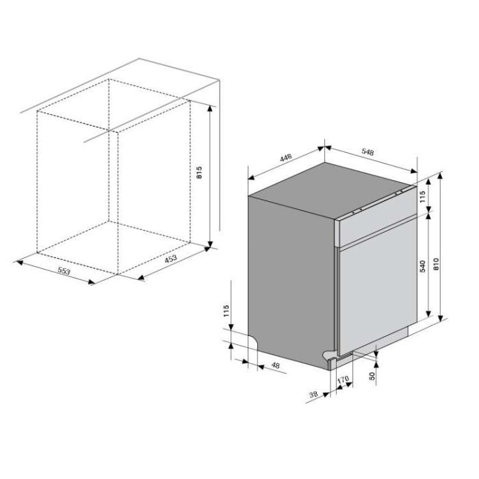 Посудомийна машина Ventolux DW 4509 4M NA зображення 9