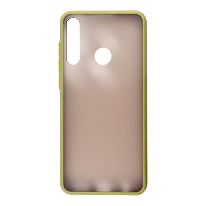 Чохол до мобільного телефона Dengos Matt Huawei Y6P, blue (DG-TPU-MATT-56) (DG-TPU-MATT-56)