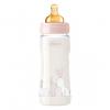Бутылочка для кормления Chicco Original Touch с латексной соской 4м+ 330 мл Розовая (27634.10)
